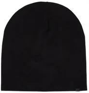 Czapki damskie - Czapka bawelniana beanie przejsciowa 4F U675 20S czarny - miniaturka - grafika 1