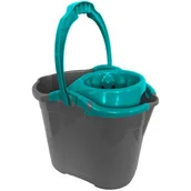 Miotły, szufle, mopy - Wiadro do mopa 14 L z wyciskaczem Cubio turkusowy JOTTA - miniaturka - grafika 1