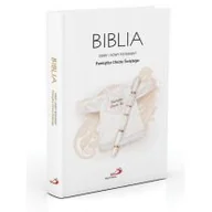 Powieści i opowiadania - Biblia Starego i Noweto Testamentu Pamiątka Sakramentu Chrztu Świętego - Praca zbiorowa - miniaturka - grafika 1