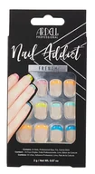 Sztuczne paznokcie i akcesoria - Ardell Nail Addict French Rainbow - miniaturka - grafika 1