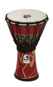 Instrumenty perkusyjne - Toca (TO803175) Djembe Freestyle Rope Tuned Bali Red - miniaturka - grafika 1