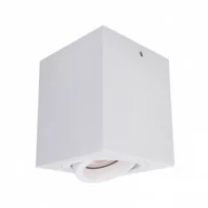 Lampy sufitowe - Italux Spot LAMPA sufitowa EMILIO IT8004S1-WH metalowa OPRAWA prostokątna PLAFON downlight biały IT8004S1-WH - miniaturka - grafika 1