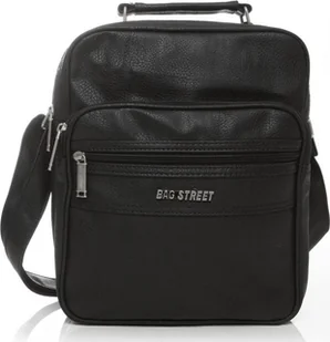 Bag Street Raportówka skórzana męska czarna FORD B6 - Nerki - miniaturka - grafika 1