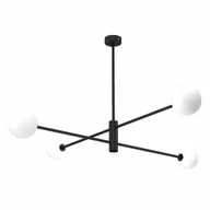 Lampy sufitowe - Lampa sufitowa dori czarna kule MLP8418 Milagro - miniaturka - grafika 1