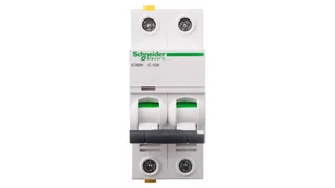 Schneider Electric Wyłącznik nadprądowy dwubiegunowy C 10A iC60N A9F04210 - Bezpieczniki elektryczne - miniaturka - grafika 2
