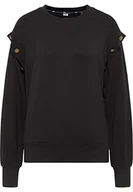 Bluzy damskie - DreiMaster Bluza damska 37822301, czarny, XL - miniaturka - grafika 1