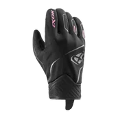 Rękawice motocyklowe - Rękawice Motocyklowe Ixon PRO Hurricane 2L Damskie Czarny/FuksjowyS - miniaturka - grafika 1