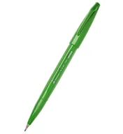 Akcesoria kreślarskie - PENTEL Pisak do kaligrafii PENTEL SES15 zielony PIP.126 - miniaturka - grafika 1