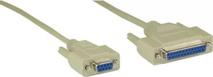 InLine DB-9 - DB-25, 2m, Szary 12122 - Kable komputerowe i do monitorów - miniaturka - grafika 1