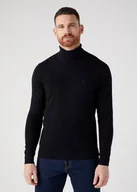 Swetry męskie - Męski sweter Wrangler ROLL NECK KNIT W8D42P100 M - miniaturka - grafika 1