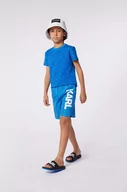 Koszulki dla chłopców - Karl Lagerfeld t-shirt bawełniany dziecięcy kolor niebieski wzorzysty - miniaturka - grafika 1