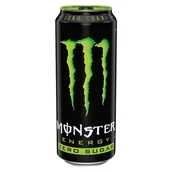 Napoje energetyczne i izotoniczne - Monster Energy Zero Sugar Gazowany napój energetyzujący 500 ml - miniaturka - grafika 1