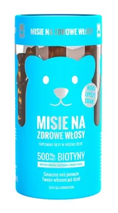 NOBLE HEALTH Misie na zdrowe włosy Żelki, 300 g - Włosy, skóra, paznokcie - miniaturka - grafika 1