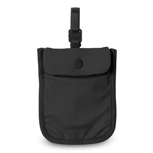 Saszetka Antykradzieżowa do Biustonosza Pacsafe Coversafe S25 - Czarna - Nerki - miniaturka - grafika 1