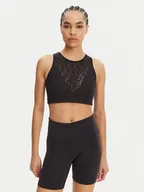Biustonosze - Reebok Biustonosz braletka Mesh Bralette 118654 Czarny - miniaturka - grafika 1