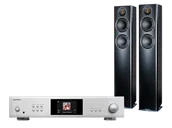 Zestawy stereo - Rotel S14 (srebrny) + Carina FS247.4 (czarny) - miniaturka - grafika 1