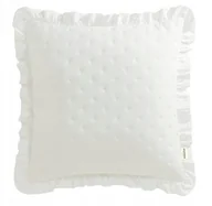 Narzuty - Poszewka dekoracyjna 45x45 Molly złamana biel - miniaturka - grafika 1