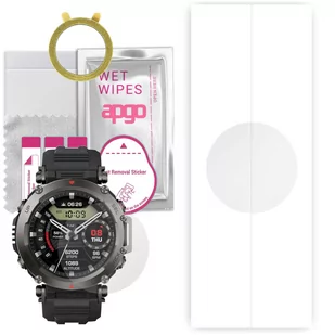 1x Folia hydrożelowa do Amazfit T-Rex Ultra - apgo Smartwatch Hydrogel Protection Ochrona na ekran smartwatcha - Akcesoria do smartwatchy - miniaturka - grafika 1