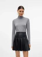 Koszulki i topy damskie - Vero Moda Koszulka w kolorze szarym - miniaturka - grafika 1