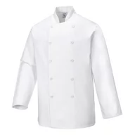Odzież robocza - Bluza kucharska Sussex PORTWEST [C836] Biały L - miniaturka - grafika 1