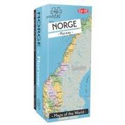 Puzzle - Tactic Games Puzzle 1000 Mapa Norwegia - Games - miniaturka - grafika 1