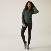 Bluzy damskie - Regatta Polar damski rozsuwany z kapturem Newhill Zielony, Rozmiar: 46 - miniaturka - grafika 1