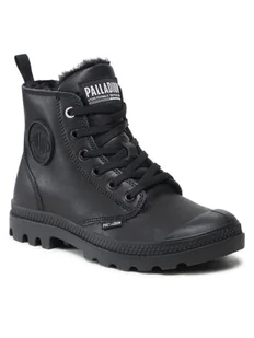 Palladium Trapery Pampa Hi Zip Lth S 97223-010-M Czarny - Buty trekkingowe damskie - miniaturka - grafika 1