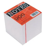 Szkolne artykuły papiernicze - Herlitz Notes kostka 9/9/9 900 kartek biały - miniaturka - grafika 1