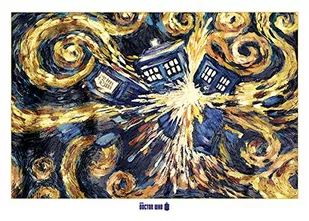 Pyramid Posters Doctor Who (Exploding Tardis) - plakat GPP51054 - Plakaty - miniaturka - grafika 1