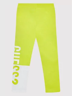 Legginsy - Guess Legginsy J2RB00 J1311 Zielony Slim Fit - grafika 1