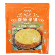 Chipsy - Indyjska przekąska Oats Ginger Chili Khakhara Deep 200g - miniaturka - grafika 1