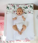 Przewijaki - Mata do przewijania ze zdejmowanym pokrowcem - piwonie - miniaturka - grafika 1