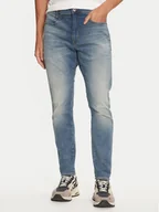 Spodnie męskie - G-Star Raw Jeansy D05385-8968-071 Granatowy Slim Fit - miniaturka - grafika 1