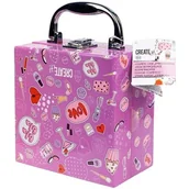 Zabawy w naśladowanie dorosłych - Kuferek do makijażu CREATE IT! Canenco - miniaturka - grafika 1