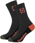 Skarpetki damskie - skarpety męskie HORSEFEATHERS JAYDEN SOCKS Orange Rust - miniaturka - grafika 1