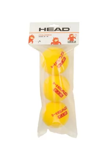 Piłki dziecięce Head T.I.P. FOAM BALL 3 szt. - Tenis ziemny - miniaturka - grafika 1