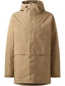 Kurtki męskie - Haglöfs Parka funkcyjna "Salix Proof Mimic II" w kolorze karmelowym - miniaturka - grafika 1