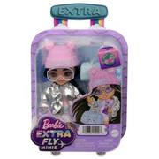 Lalki dla dziewczynek - Lalka Barbie Extra Fly Minis Zimowa HPB20 - miniaturka - grafika 1