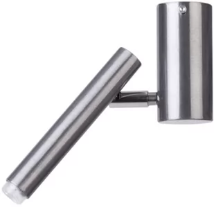 Sigma Sopel Krótki lampa sufitowa (spot) 1-punktowa srebrna 33158 33158 - Lampy sufitowe - miniaturka - grafika 1