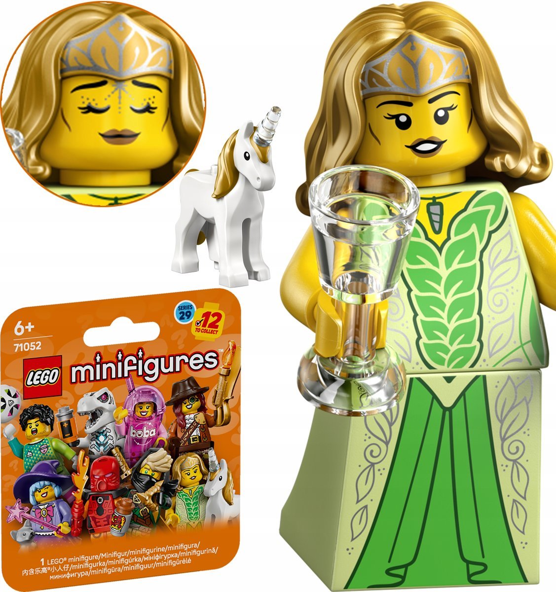 LEGO Minifigures 71052 Seria 29 ELFKA Z JEDNOROŻCEM col29-12