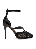 Czółenka - Badura Szpilki EO-AMIRA-LT519-1 Czarny - miniaturka - grafika 1