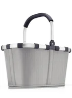 Torby i wózki na zakupy - Koszyk na zakupy plażę Reisenthel Carrybag - herringbone grey - miniaturka - grafika 1