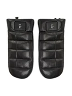 Rękawiczki sportowe damskie - KARL LAGERFELD Rękawiczki Damskie Ikonik Kuilt Mitters 220W3601 Czarny - miniaturka - grafika 1