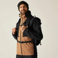 Kurtki i kamizelki sportowe męskie - Regatta Kurtka męska 3 w 1 Sacramento Brązowy, Rozmiar: 3XL - miniaturka - grafika 1