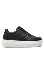 Buty dla chłopców - Leaf Sneakersy Bunsta LBUNS301P Czarny - miniaturka - grafika 1
