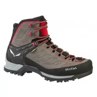 Buty trekkingowe męskie - Buty męskie Salewa MS MTN Trainer MID GTX Rozmiar butów (UE): 42,5 / Kolor: szary/czerwony - miniaturka - grafika 1