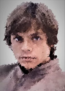Plakat, POLYamory - Luke Skywalker, Gwiezdne Wojny Star Wars, 40x60 cm - Plakaty - miniaturka - grafika 1