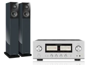 Zestawy stereo - Luxman L-505Z (srebrny) + Classic 25 (antracyt) - miniaturka - grafika 1