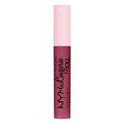 Szminki - NYX Professional Makeup Professional Makeup - Lip Lingerie XXL Matte Liquid Lipstick - Matowa pomadka do ust w płynie - 4 ml - 13 - PEEK SHOW NYXPUPML-4ML-19 - miniaturka - grafika 1