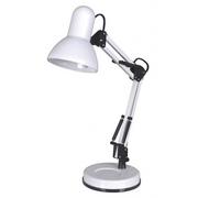 Lampy stojące - Biała regulowana lampka na biurko - S273-Terla - miniaturka - grafika 1